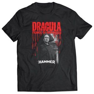 Dracula Shirt - Hammer Christopher Lee Prince of Darkness Horror Vampire 60s